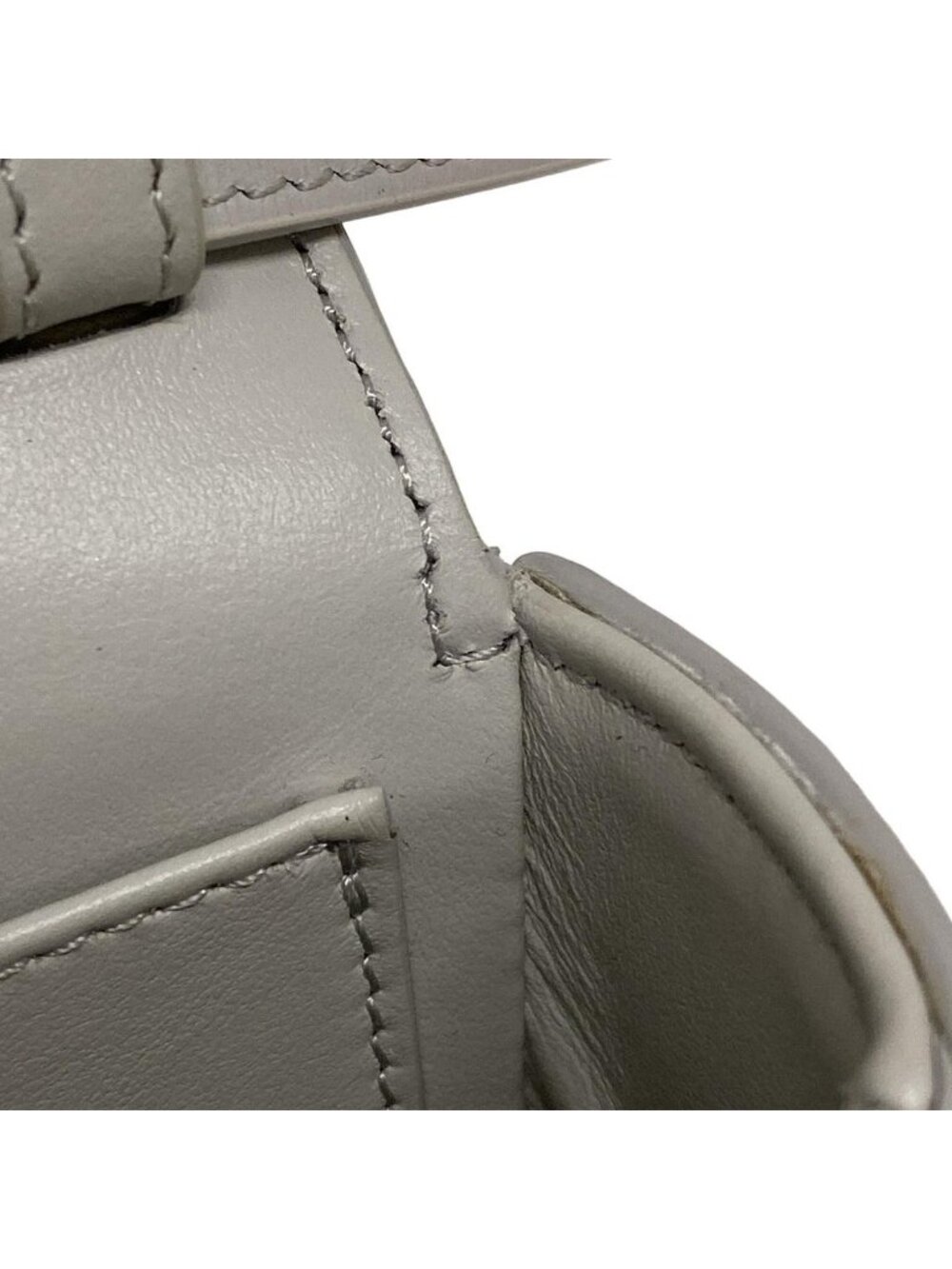 Celine Shoulder Bag Mini Claude Light Gray - Picture 15 of 15